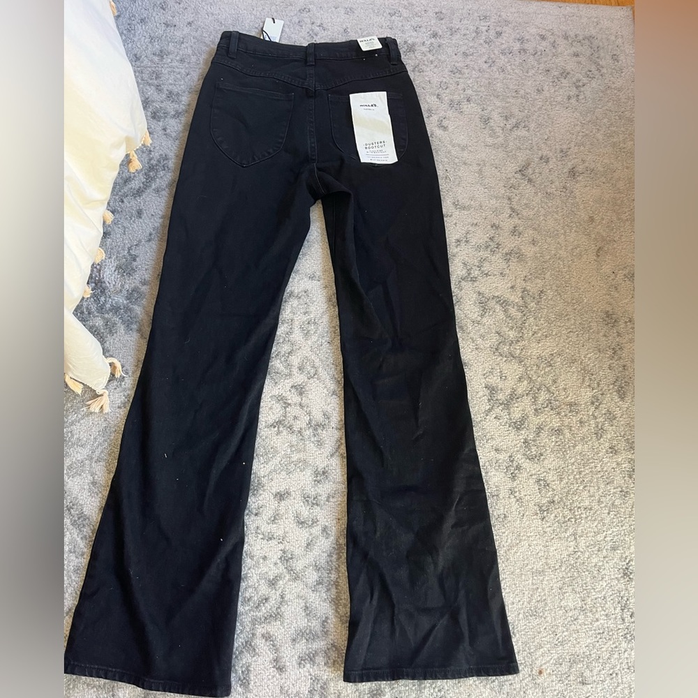 BRAND NEW Rollas Dusters Bootcut Comfort Jet Black